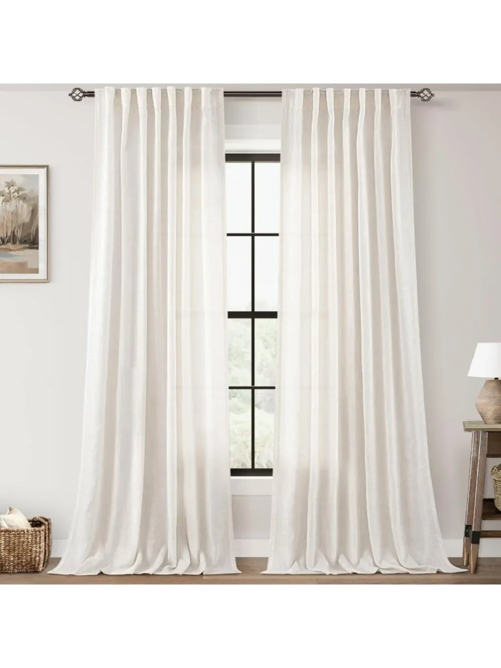 Natural Linen Curtains 84